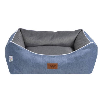 WOOFMODA Καναπές Κρεβάτι Γκρι-Σιέλ 4 48x64x25cm