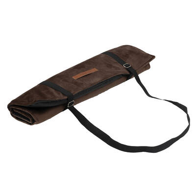 WOOFMODA Χαλάκι Ταξιδιού Καφέ 54x67cm