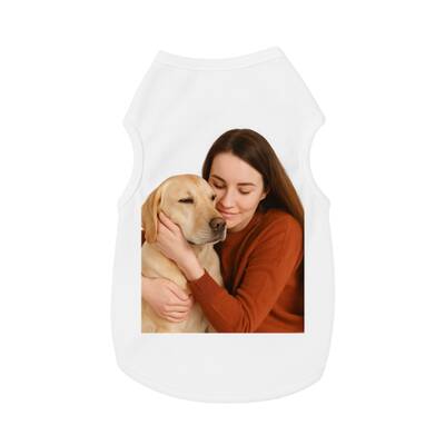 WOOF UP Μπλούζα Σκύλου Λευκή - 5XL