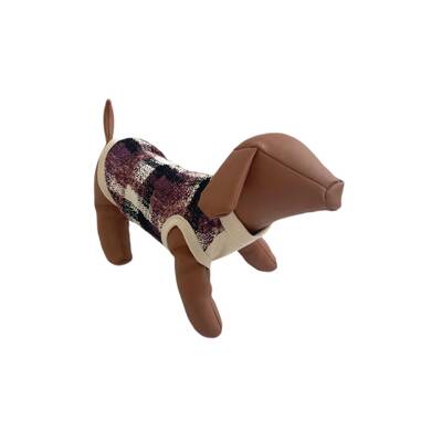 WOOFMODA Μπλούζα Καρώ Μωβ XS 26cm