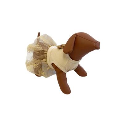 WOOFMODA Φόρεμα Μπεζ S 26cm