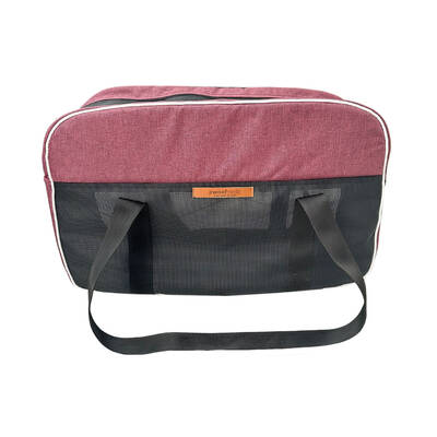 WOOFMODA Τσάντα Μεταφοράς Flexygo Πολυμορφική Γκρενά 23x57x34cm
