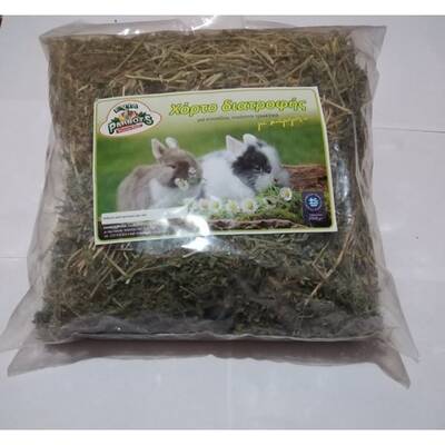 EVIA PARROTS Χόρτο Διατροφής με Χαμομήλι 500gr