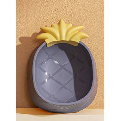 Πλαστικό Μπολ Ανανάς Γκρι