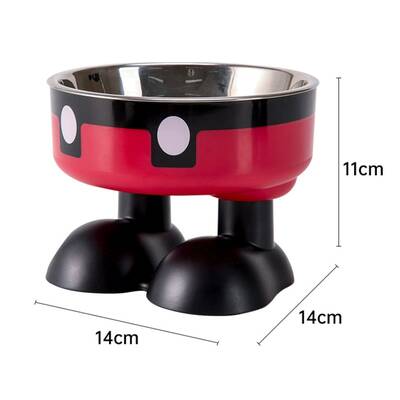 Ανοιξείδωτο Μπολ Με Ποδαράκια Mickey 14cm 200ml
