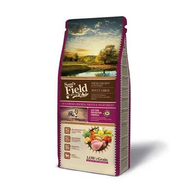 SAM'S FIELD Dog Adult Large Chicken&Potato 13+2kg