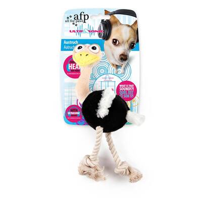 AFP Dog Toy Ultrasonic Ostrich S