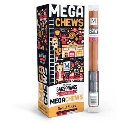 BAGS O' WAGS MegaChews Dental Stick 130g