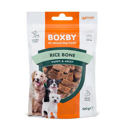 BOXBY Puppy-Adult Rice Bone 100gr