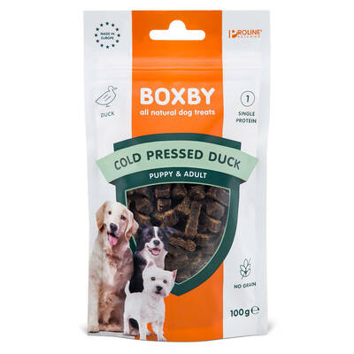 BOXBY Puppy-Adult Cold Pressed Duck 100gr
