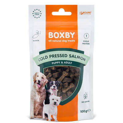 BOXBY Puppy-Adult Cold Pressed Salmon 100gr