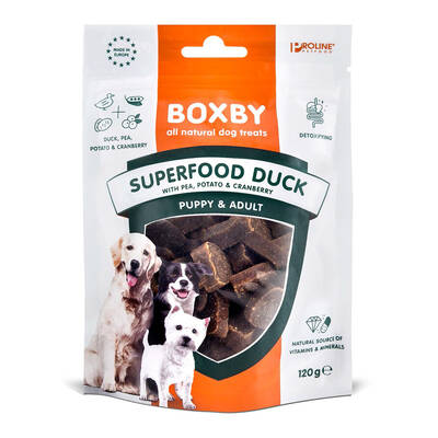 BOXBY Superfood Duck (With Peas,Potato&Cranberry) 120gr