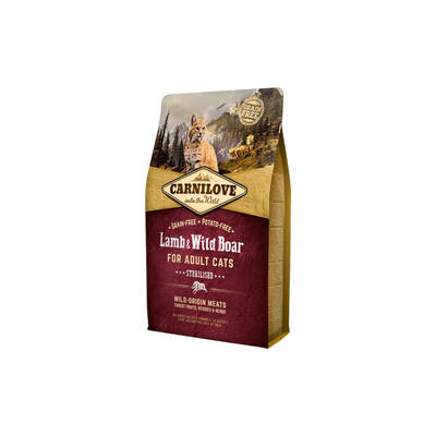 CARNILOVE Cat Adult Sterilised Lamb 6kg