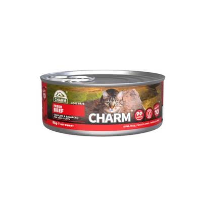 CHARM Cat Wet Food Beef Patte 85g