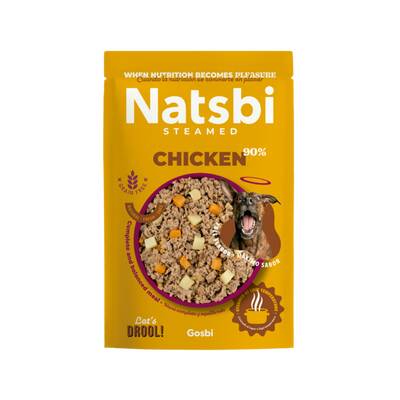 NATSBI Steamed Chicken Dog 200gr