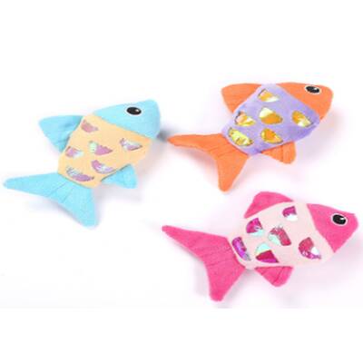 Παιχνίδι Γάτας Ψαράκια ροζ - φούξια