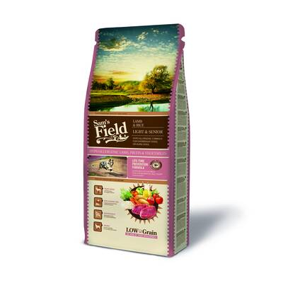 SAM'S FIELD Dog Light&Senior Lamb&Rice 13kg