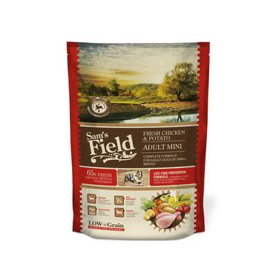 SAM'S FIELD Dog Adult Mini Chicken&Potato 800gr