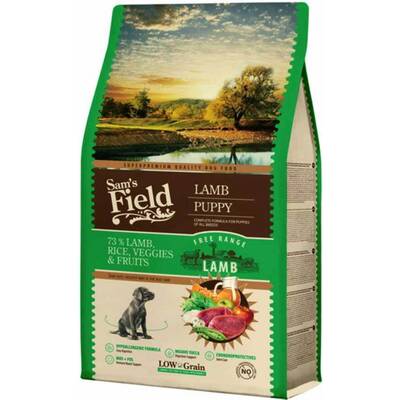 SAM'S FIELD Dog  Puppy Medium Lamb 2.5kg