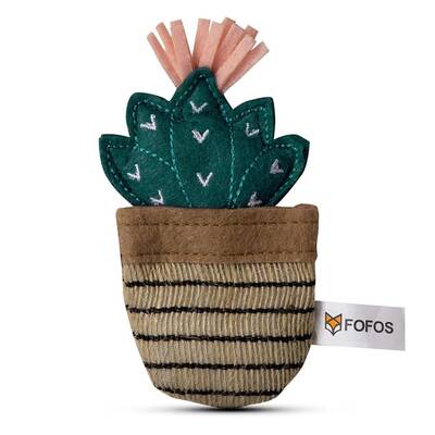 FOFOS Cat Toy Cactus Σκούρο Πράσινο