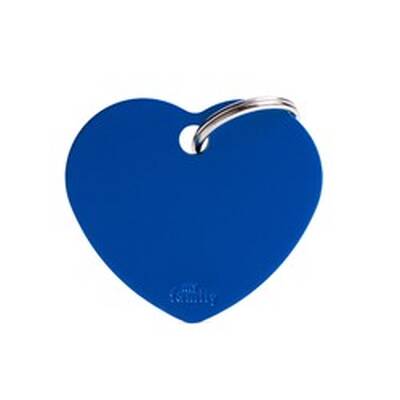 Ταυτότητα Basic Καρδιά Μπλε Large