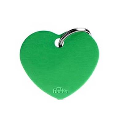Ταυτότητα Basic Καρδιά Πράσινη Large
