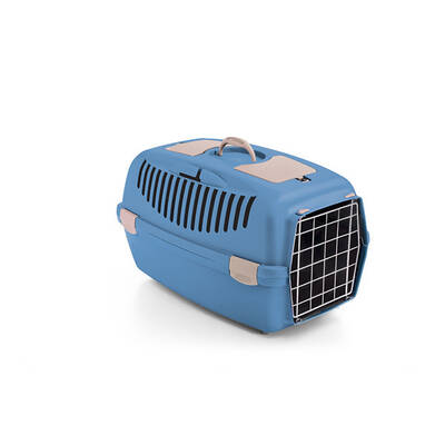 Κλουβί Μεταφοράς Gulliver 2 Μπλέ 55x36x35cm