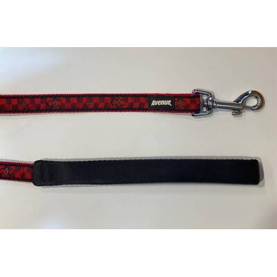 AVENUE Desing Nylon Dog Red Lead 1.9cm x 1.2m