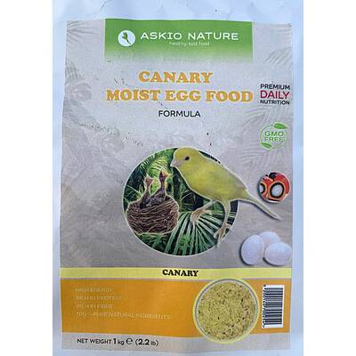 ASKIO NATURE Moist Egg Food Canary 1kg