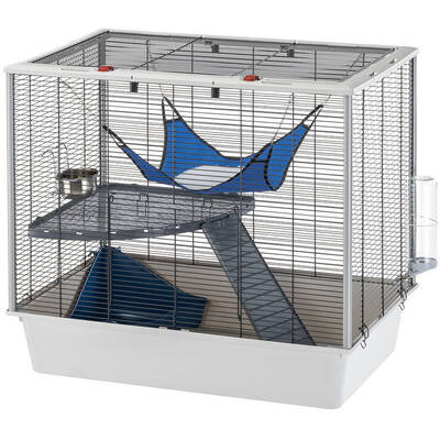 FERPLAST Cage Furat Black  78x48x70cm