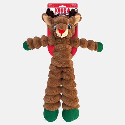 KONG Holiday Crumples Reindeer XL