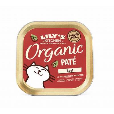 LILY'S KITCHEN Cat Organic Beef Dinner 85gr