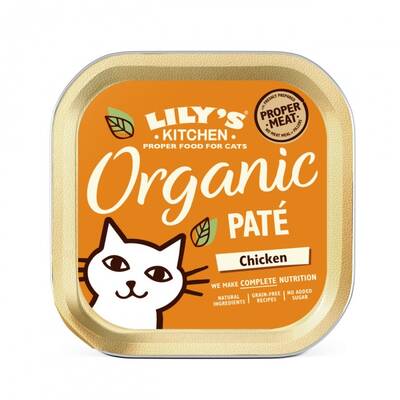 LILY'S KITCHEN Cat Organic Chicken Dinner 85gr