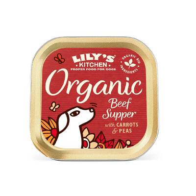 LILY'S KITCHEN Dog Organic Beef Supper 150gr