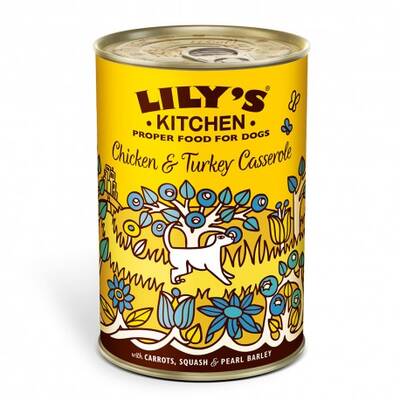 LILY'S KITCHEN Dog Chicken&Turkey 400gr