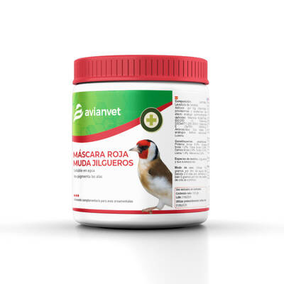 Avianvet Mascara Roja Muda Jilgueros - Ειδική χρωστική για καρδερίνες 100gr