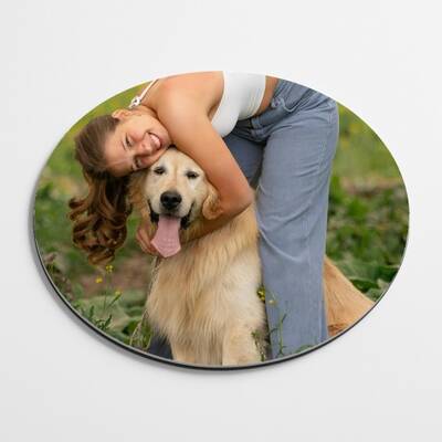 WOOF UP Mouse-Pad Στρογγυλό 20cm