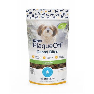 PLAQUE OFF Dental Bites Dog 60gr