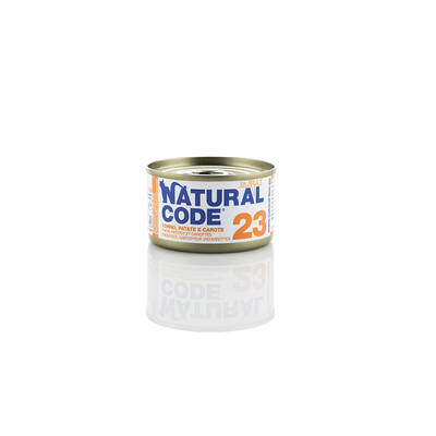 NATURAL CODE Adult Cat Tuna,Potato&Carrot 85gr