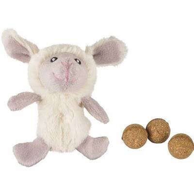 FLAMINGO Cat Toy Tux Sheep+Catnip