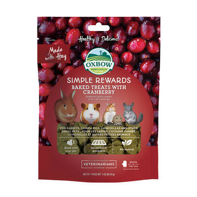 OXBOW Baked Simple Rewards Cranberry 56gr
