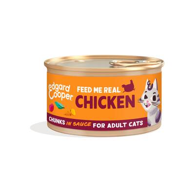 EDGARD COOPER Chicken Cat Chunks 85gr