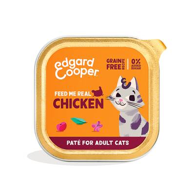 EDGARD COOPER Chicken Cat Pate 85gr