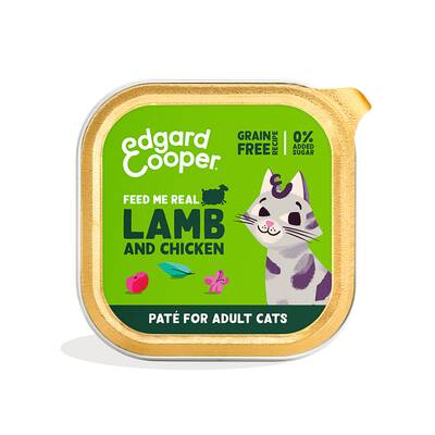 EDGARD COOPER Lamb & Chicken Cat Pate 85gr