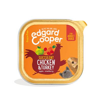 EDGARD COOPER Chicken & Turkey Adult Wet 150gr