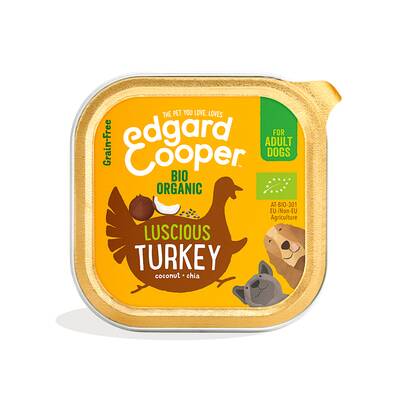 EDGARD COOPER Organic Turkey Adult Wet 100gr
