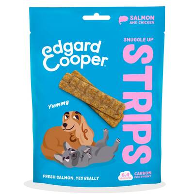 EDGARD COOPER Salmon & Chicken Strips 75 gr