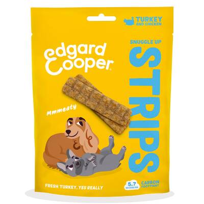 EDGARD COOPER Turkey & Chicken Strips 75 gr