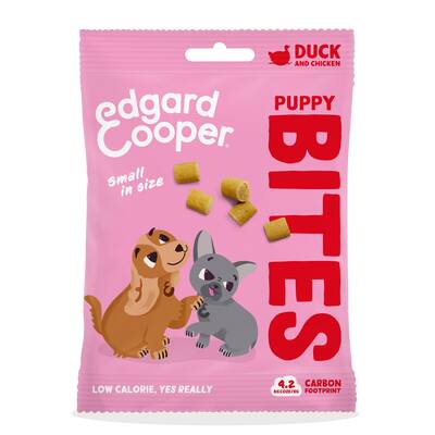 EDGARD COOPER Duck & Chicken Puppy Small Bites 50gr
