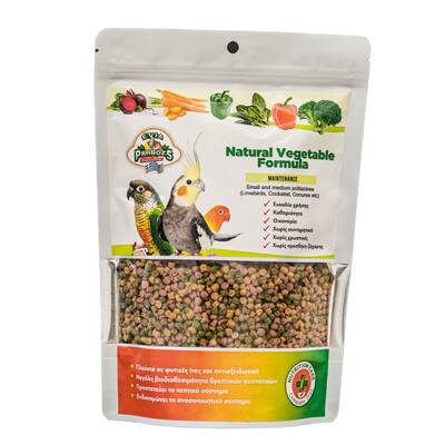 EVIA PARROTS Natural Vegetable Formula 500gr
